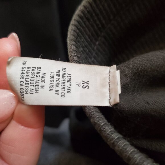 Aerie Dark Gray Cargo Joggers | Streetwear Utility Fit - Picture 4 of 5